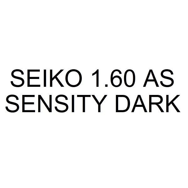 Фотохромные линзы Seiko 1.60 AS Sensity Dark